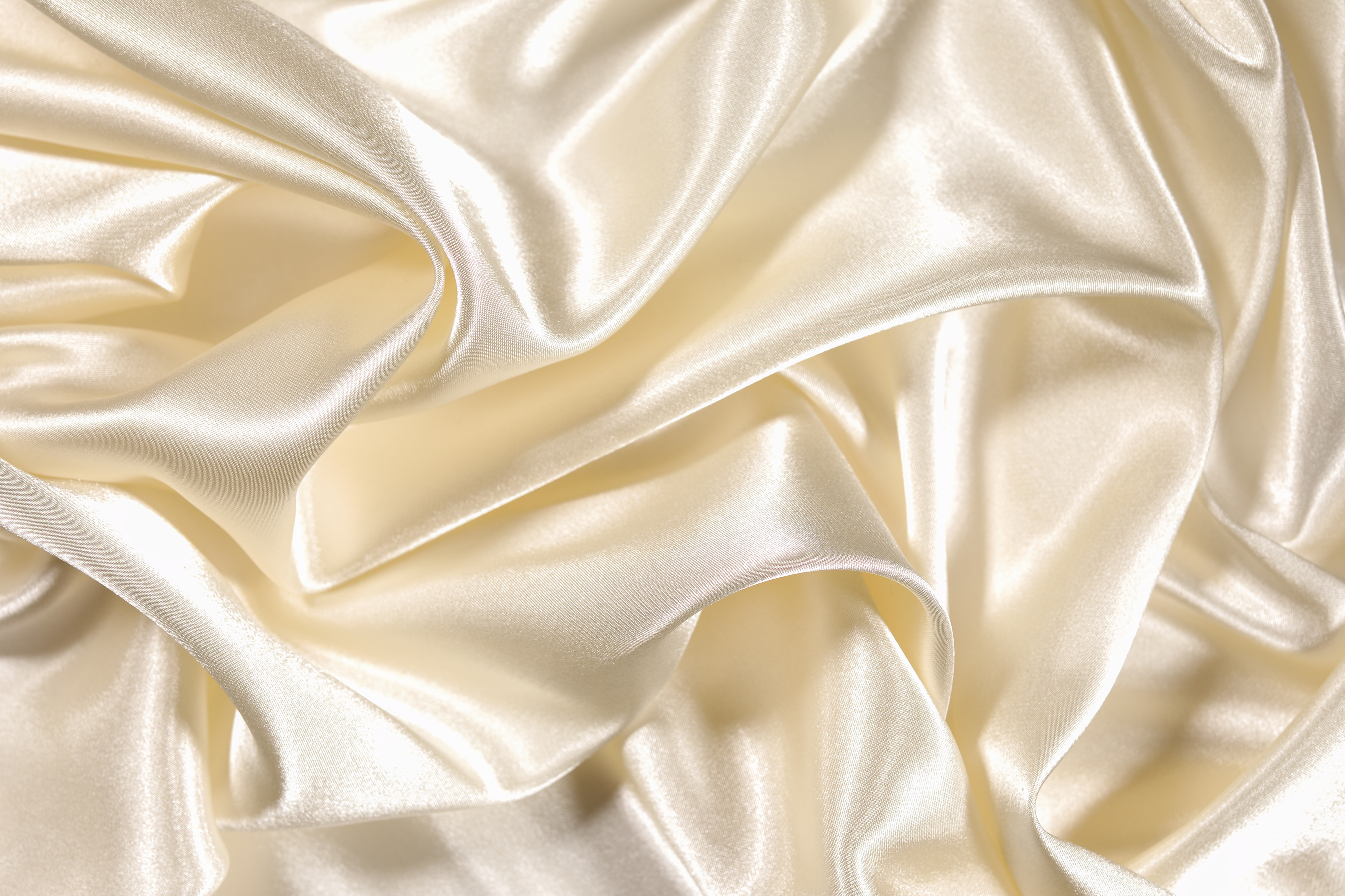 Gold silk fabric background